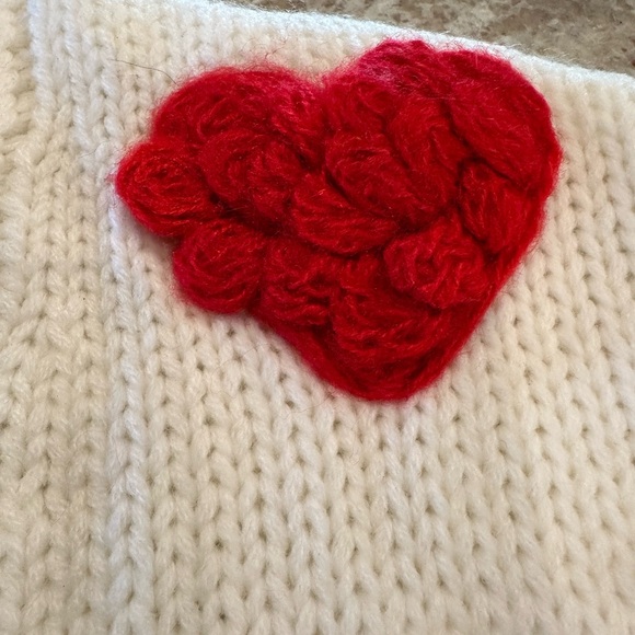 Chicwish Cardigan with Hearts. - Picture 3 of 7